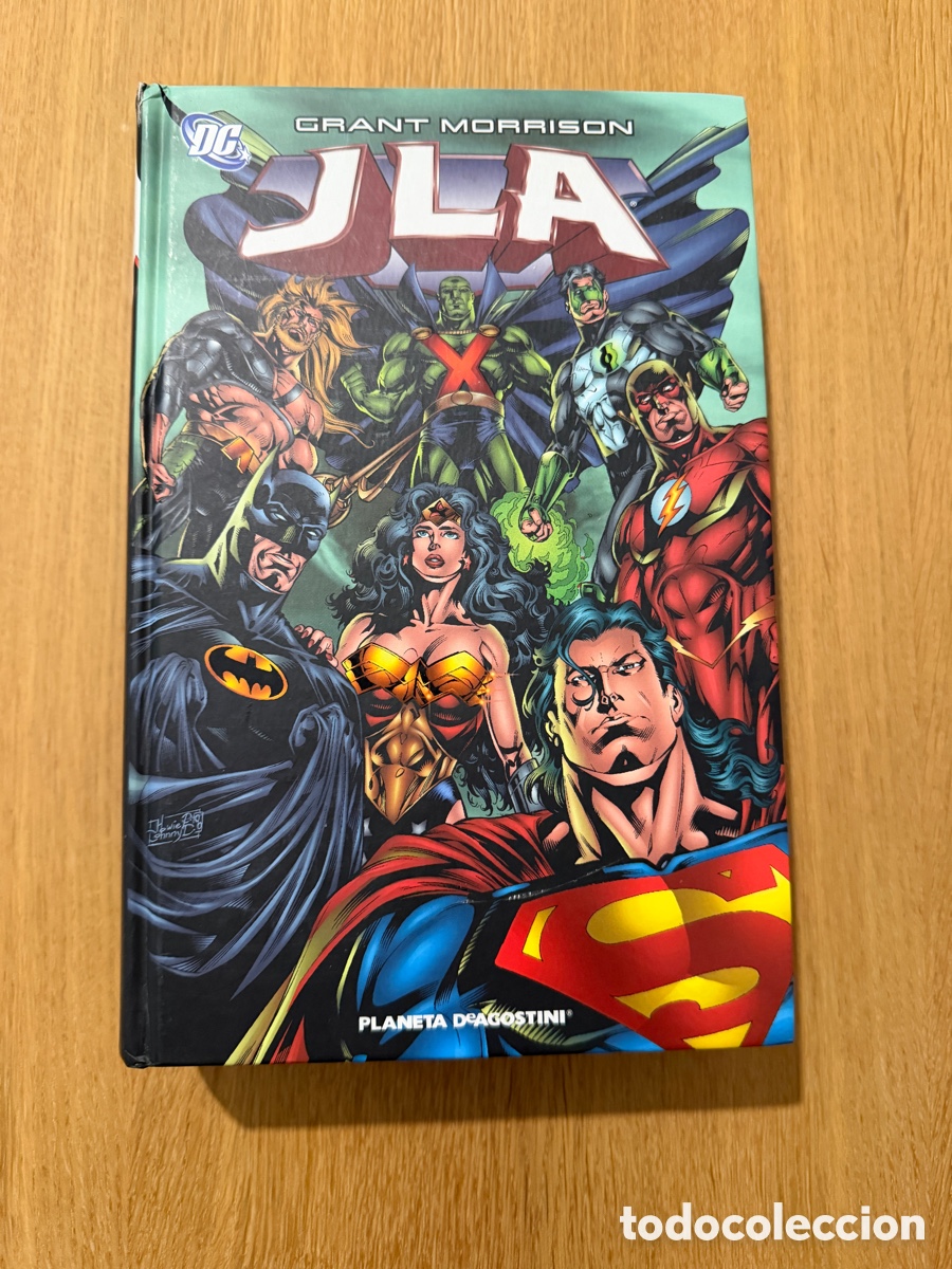 Comics: JLA GRANT MORRISON - OMNIBUS TAPA DURA (PLANETA DEAGOSTINI, 2009) - 1.120 P&Aacute;G. DESCATALOGADO