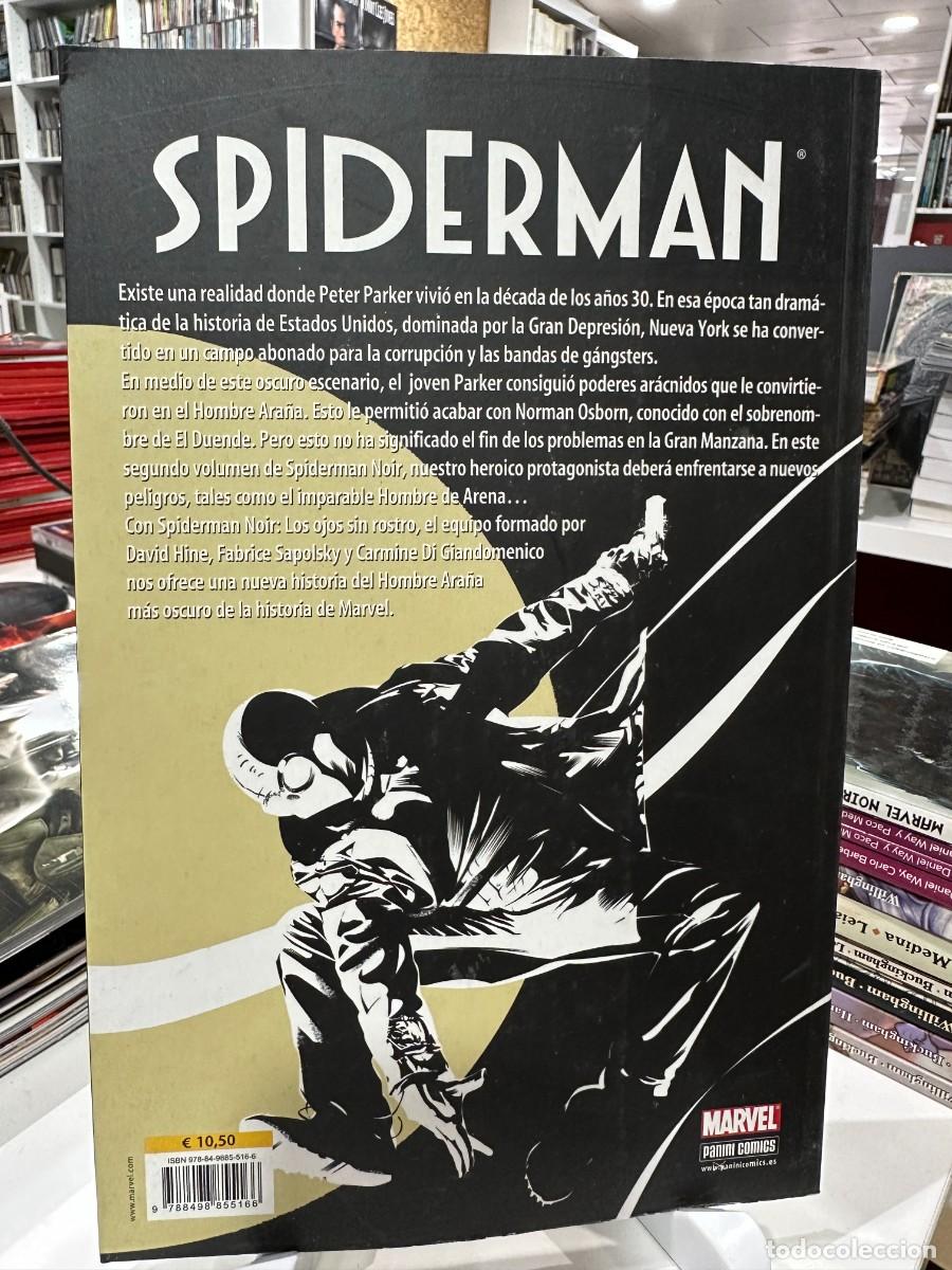 C&oacute;mics: Spider-Man Noir: Los Ojos Sin Rostro (Marvel Noir) - Foto 2