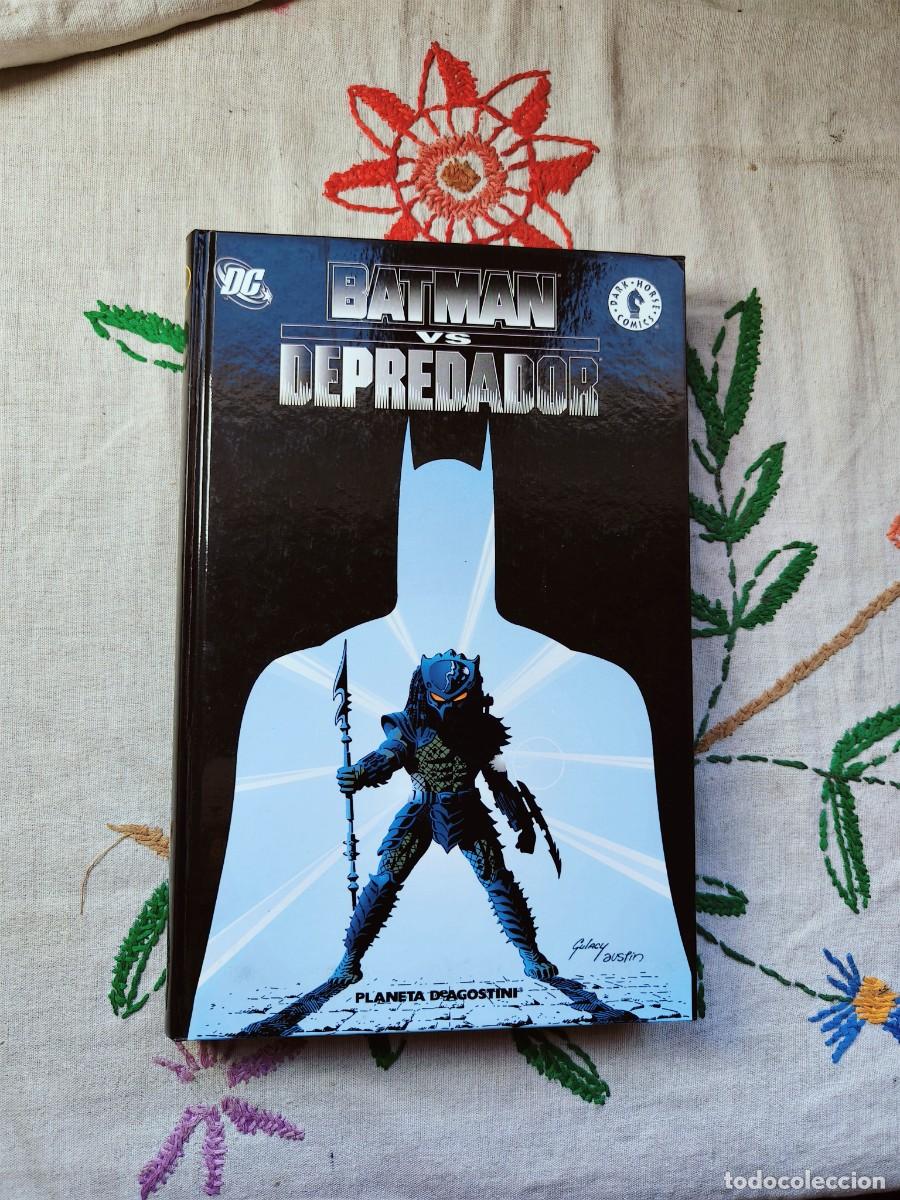 C&oacute;mics: Batman vs Depredador. Integral. Gibbons. Planeta. DC Comics.