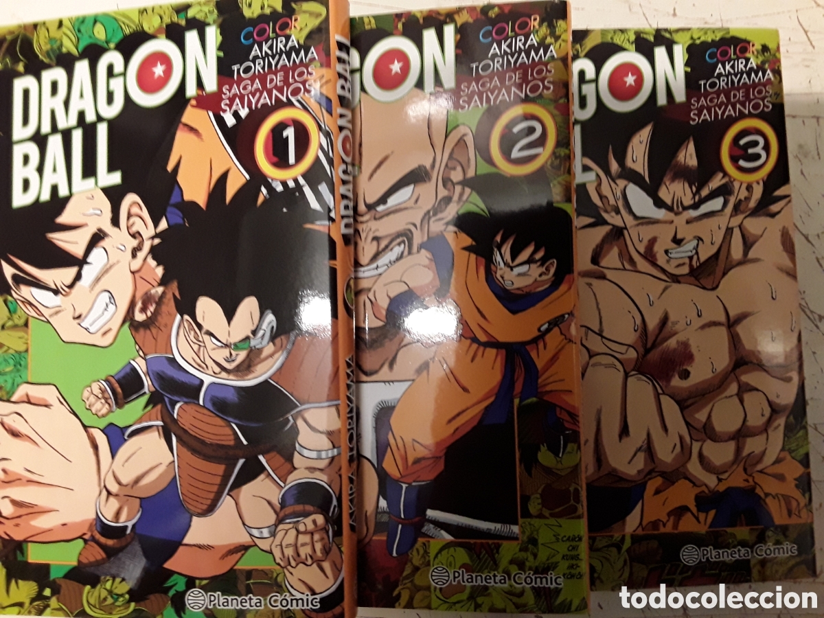 Fumetti: Dragon Ball Color. Saga de los Saiyanos. Colecci&oacute;n Completa