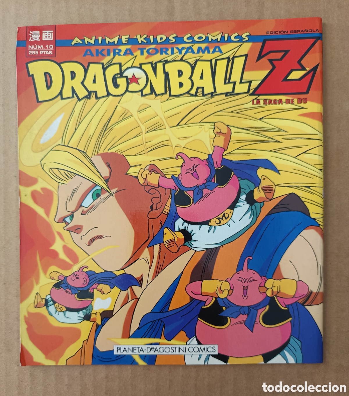 Fumetti: Dragon Ball Z: La Saga de Bu n&deg;10 (Planeta, 1997). Por Akira Toriyama. Anime Kids Comics.