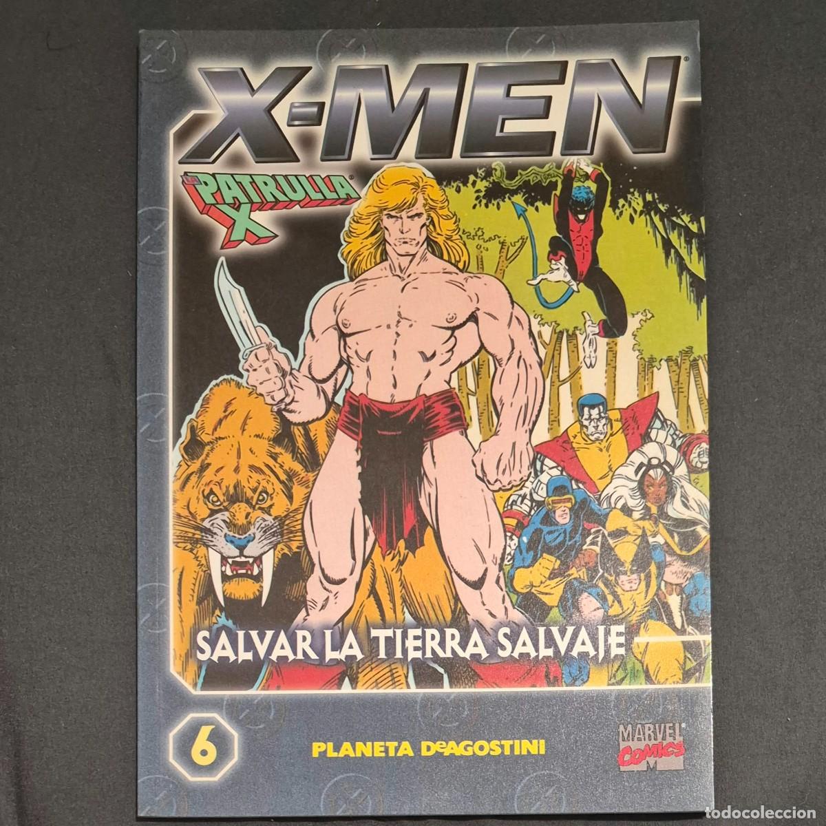 Comics: X-MEN (PATRULLA X) N&ordm;6 SALVAR LA TIERRA SALVAJE (C&Oacute;MICS PLANETA DEAGOSTINI)