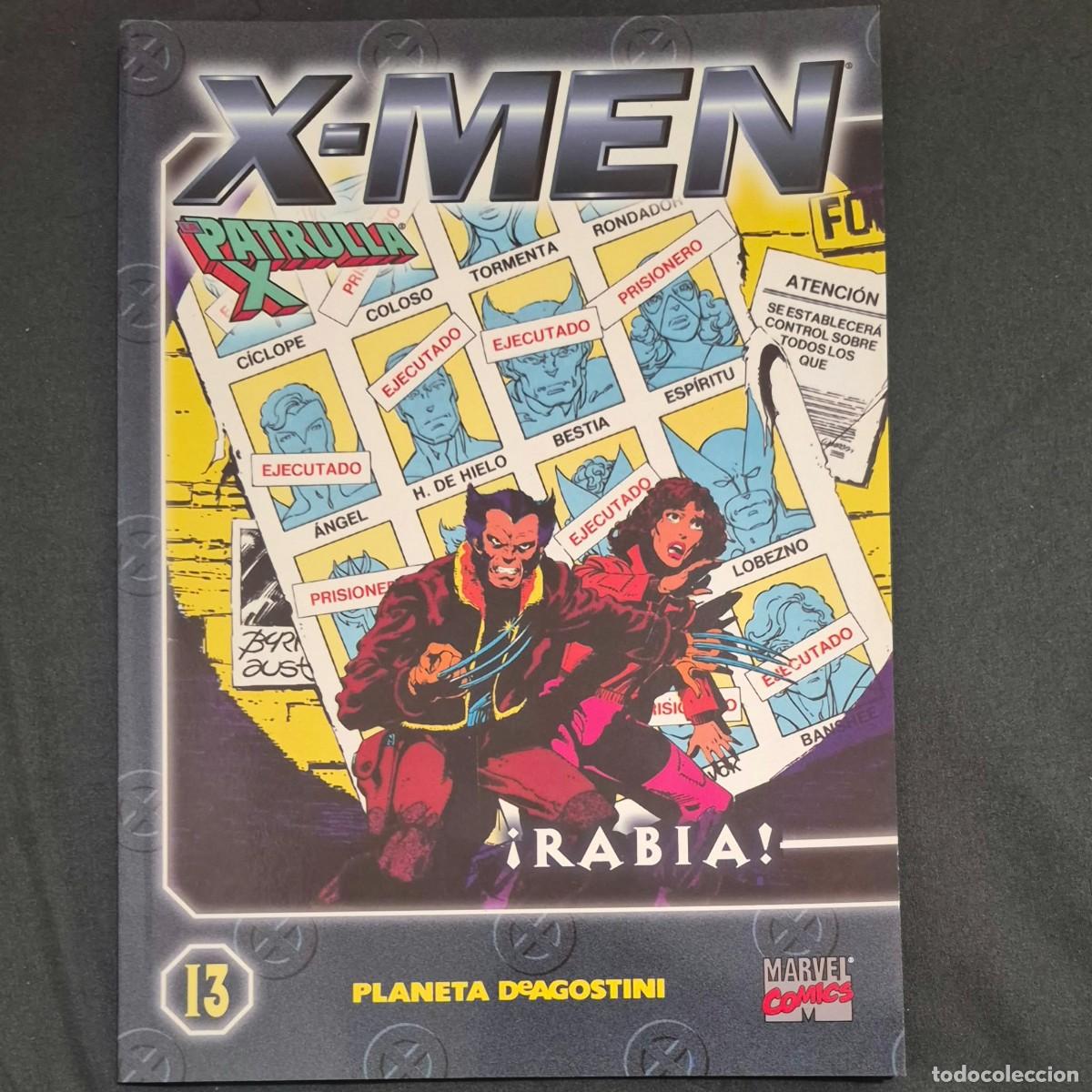 C&oacute;mics: X-MEN (PATRULLA X) N&ordm;13 &iexcl;RABIA! (C&Oacute;MICS PLANETA DEAGOSTINI)