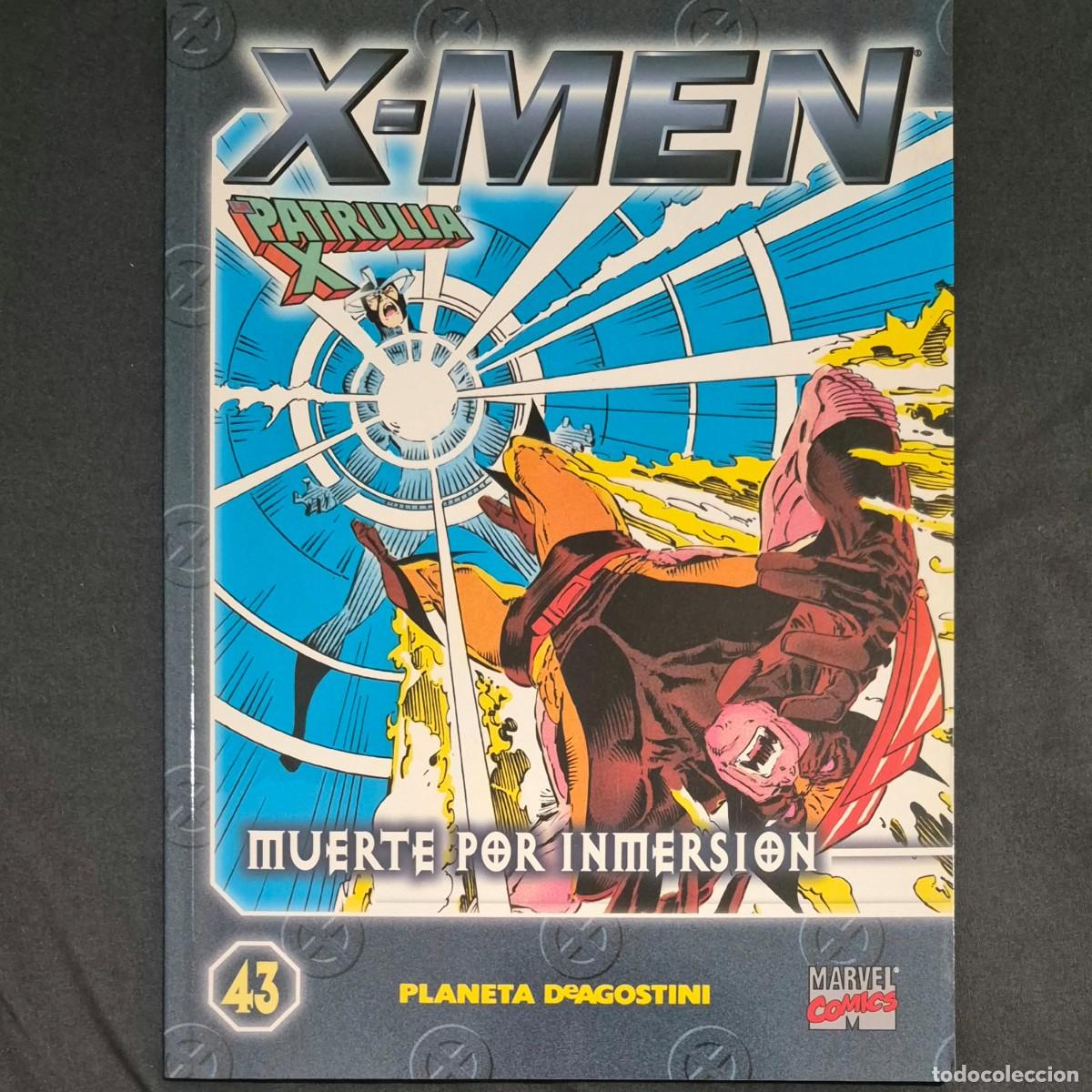C&oacute;mics: X-MEN (PATRULLA X) N&ordm;43 MUERTE POR INMERSI&Oacute;N (C&Oacute;MICS PLANETA DEAGOSTINI)