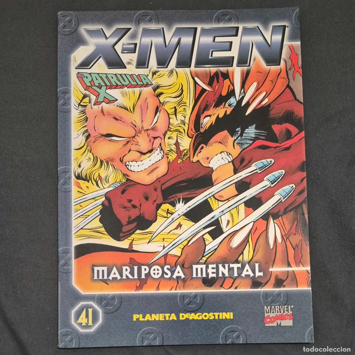 Comics: X-MEN (PATRULLA X) N&ordm;41 MARIPOSA MENTAL (C&Oacute;MICS PLANETA DEAGOSTINI)