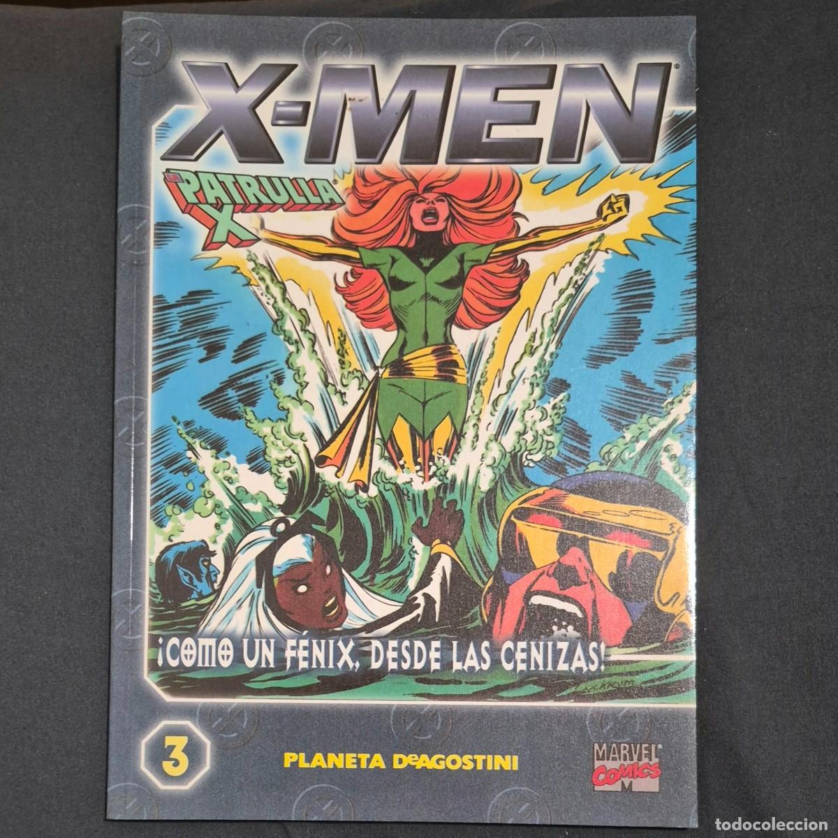 Comics : X-MEN (PATRULLA X) N&ordm;3 &iexcl;COMO UN F&Eacute;NIX, DESDE LAS CENIZAS! (C&Oacute;MICS PLANETA DEAGOSTINI)