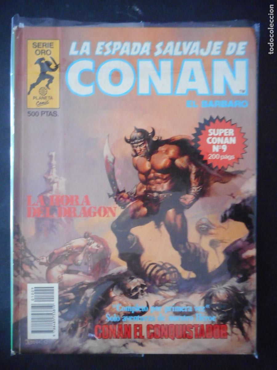 C&oacute;mics: LA ESPADA SALVAJE DE CONAN N&ordm; 9. SERIE ORO / C-8