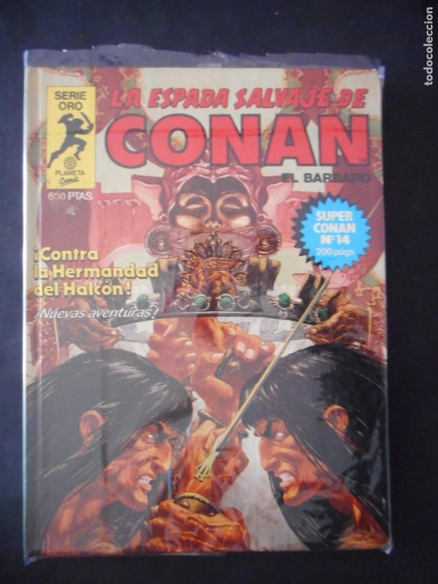 C&oacute;mics: LA ESPADA SALVAJE DE CONAN N&ordm; 14. SERIE ORO / C-8