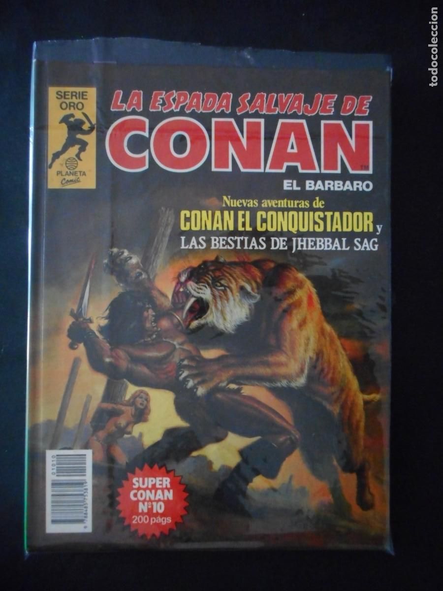 C&oacute;mics: LA ESPADA SALVAJE DE CONAN N&ordm; 10. SERIE ORO / C-8