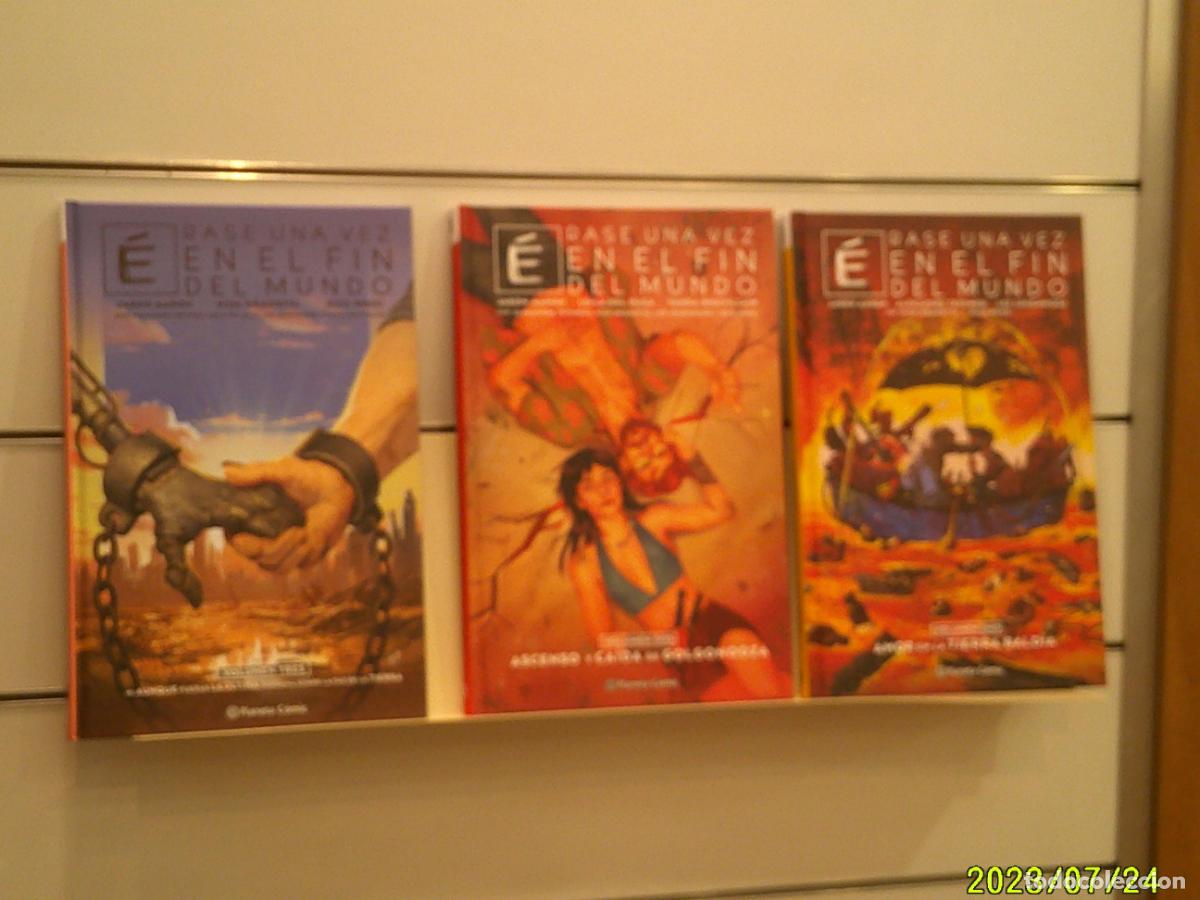 C&oacute;mics: ERASE UNA VEZ EN EL FIN DEL MUNDO COMPLETA 3 TOMOS TAPA DURA JASON AARON - PLANETA OFERTA