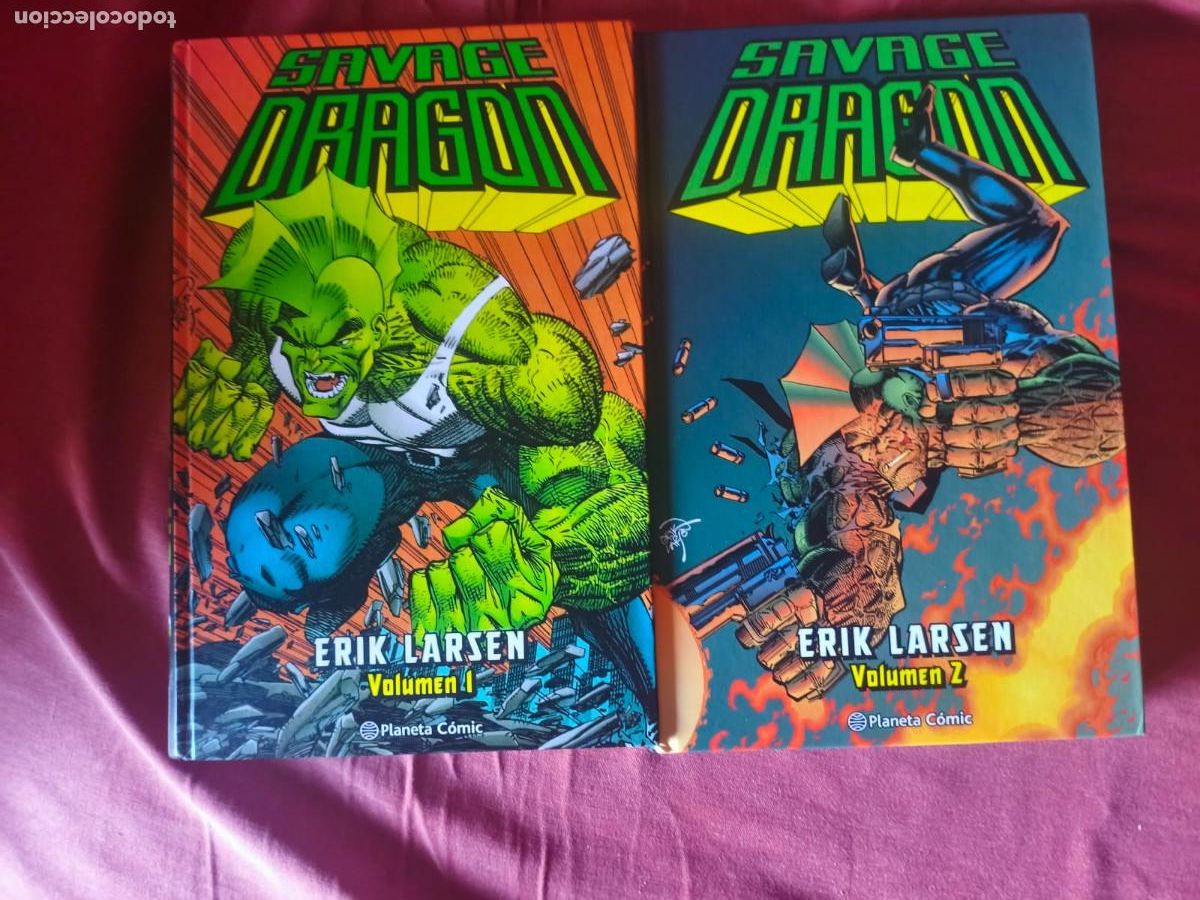 Comics: Savage Dragon Volumen 1 Y 2 Planeta Erik Larsen
