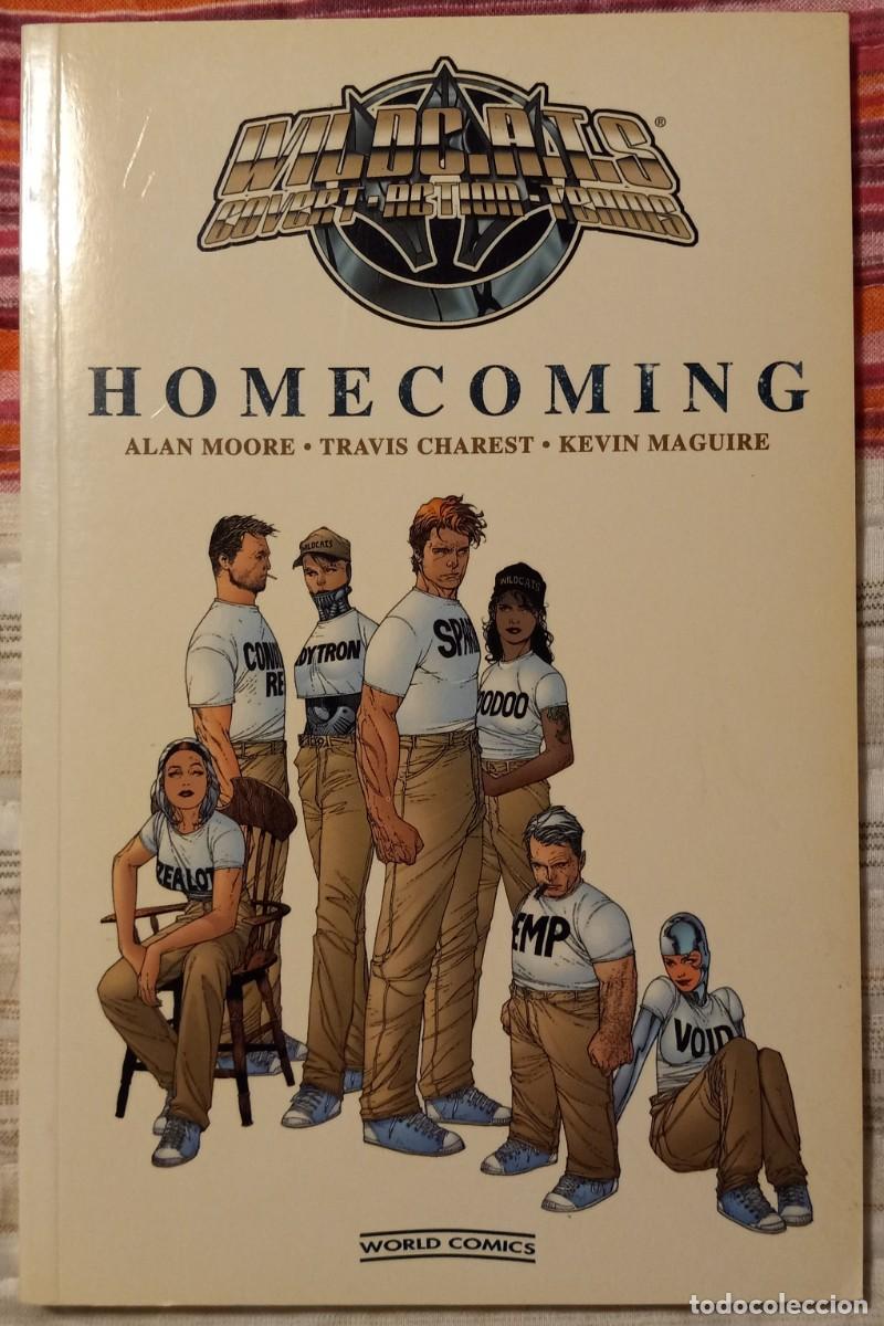 C&oacute;mics: WILDCATS: HOMECOMING, de ALAN MOORE, KEVIN MAGUIRE y TRAVIS CHAREST (World C&oacute;mics)