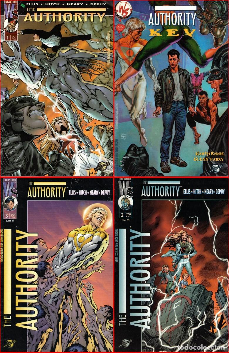 C&oacute;mics: The Authority - Lote 4 comics - Ellis - Hitch - Neary - Depuy