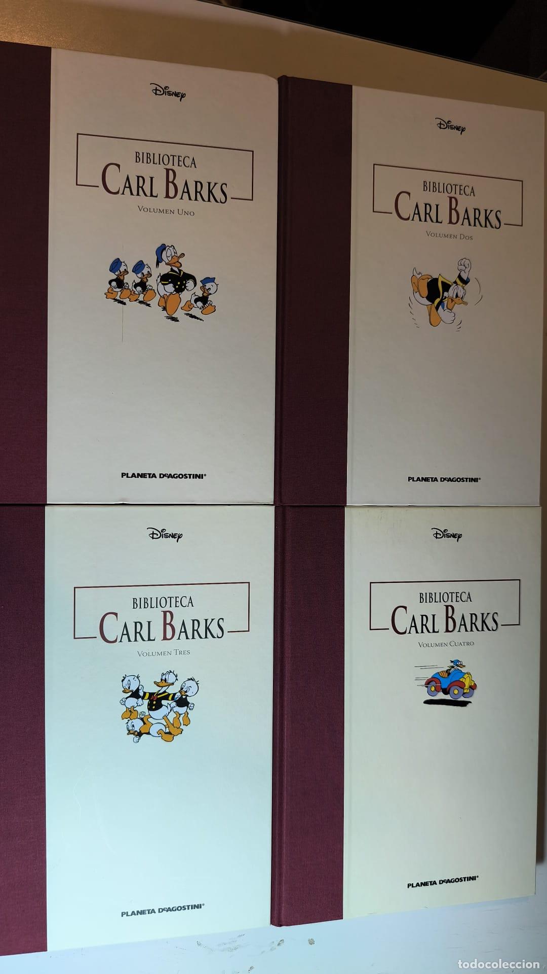 C&oacute;mics: BIBLIOTECA CARL BARKS. 4 TOMOS. COMPLETA. PLANETA, 2007. - Foto 1