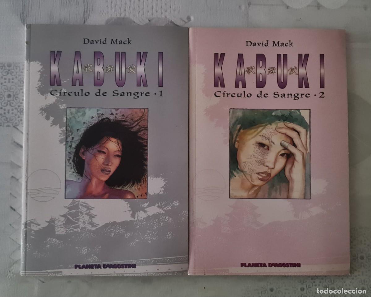 C&oacute;mics: KABUKI. CIRCULO DE SANGRE de David Mack. Colecci&oacute;n completa de 2 tomos. Planeta DeAgostini 2000