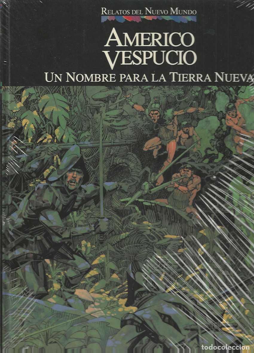 C&oacute;mics: RELATOS DEL NUEVO MUNDO: AMERICO VESPUCIO - TAPA DURA - ALEX NI&Ntilde;O - COMO NUEVO