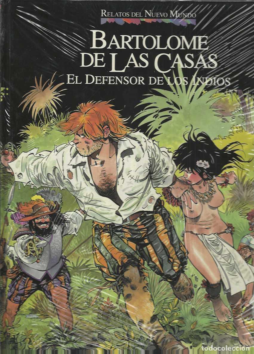 C&oacute;mics: RELATOS DEL NUEVO MUNDO: BARTOLOME DE LAS CASAS - TAPA DURA - COMO NUEVO