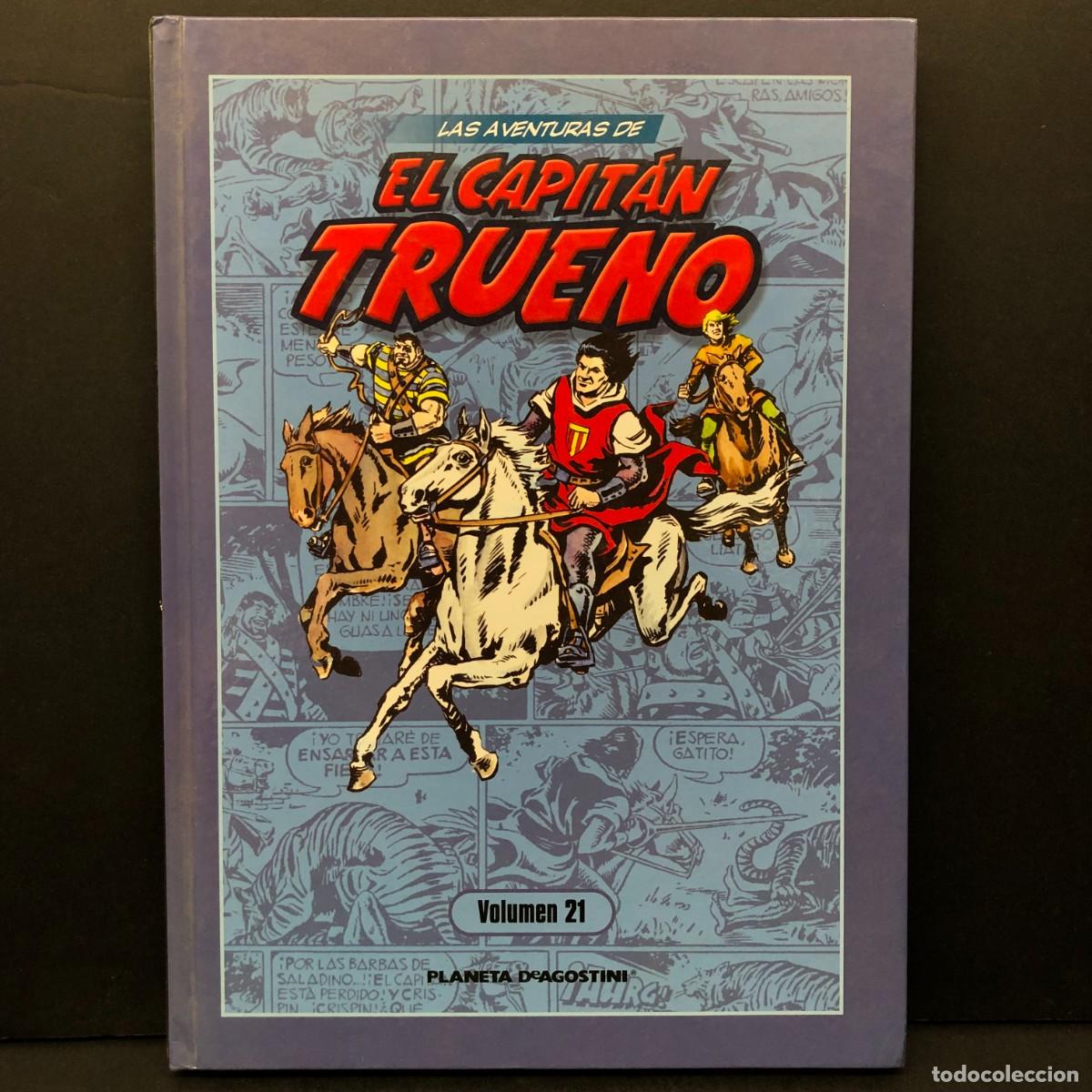 C&oacute;mics: LAS AVENTURAS DEL CAPITAN TRUENO - VOL XXI - PLANETA DE AGOSTINI / 1401