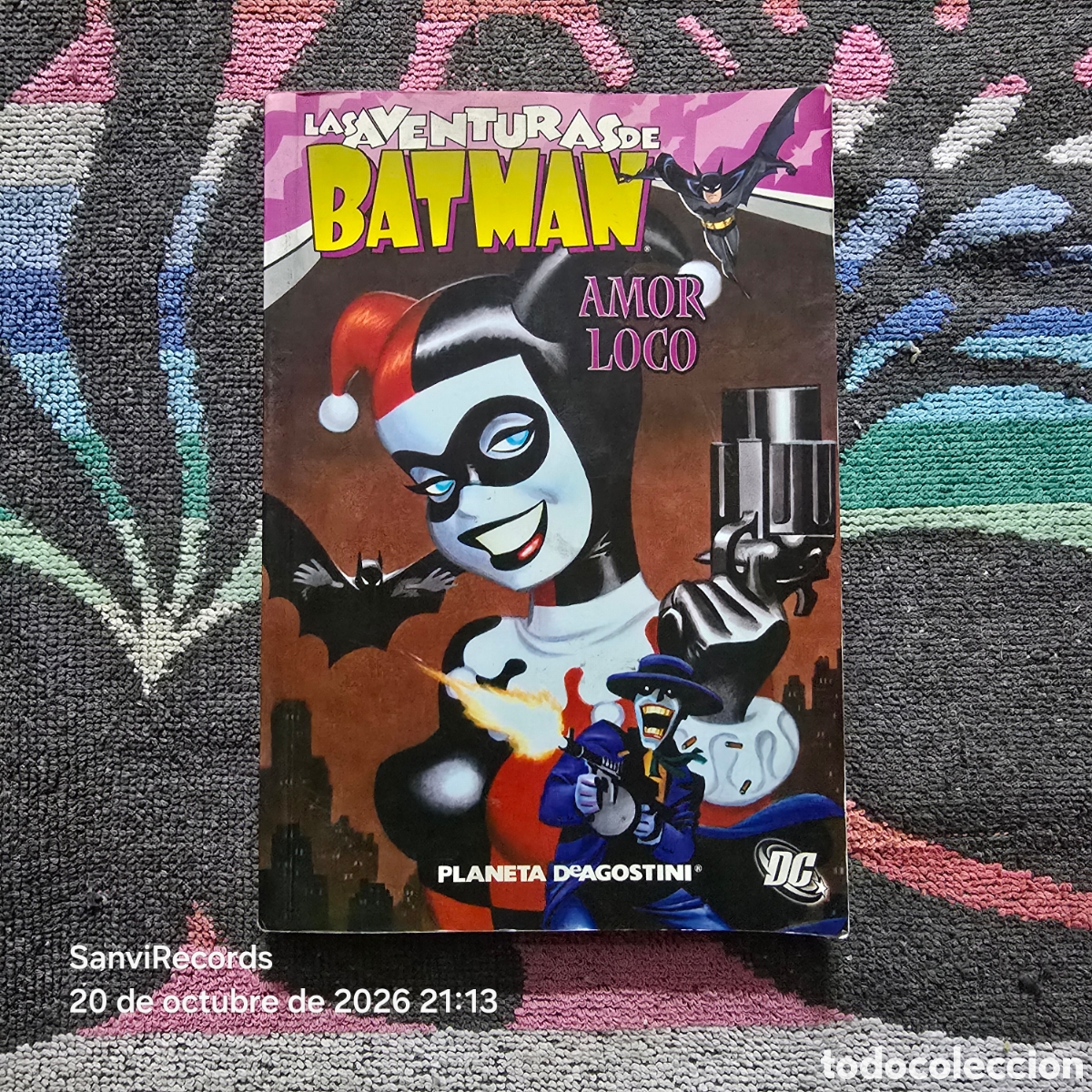 C&oacute;mics: LAS AVENTURAS DE BATMAN: AMOR LOCO (PLANETA DEAGOSTINI)