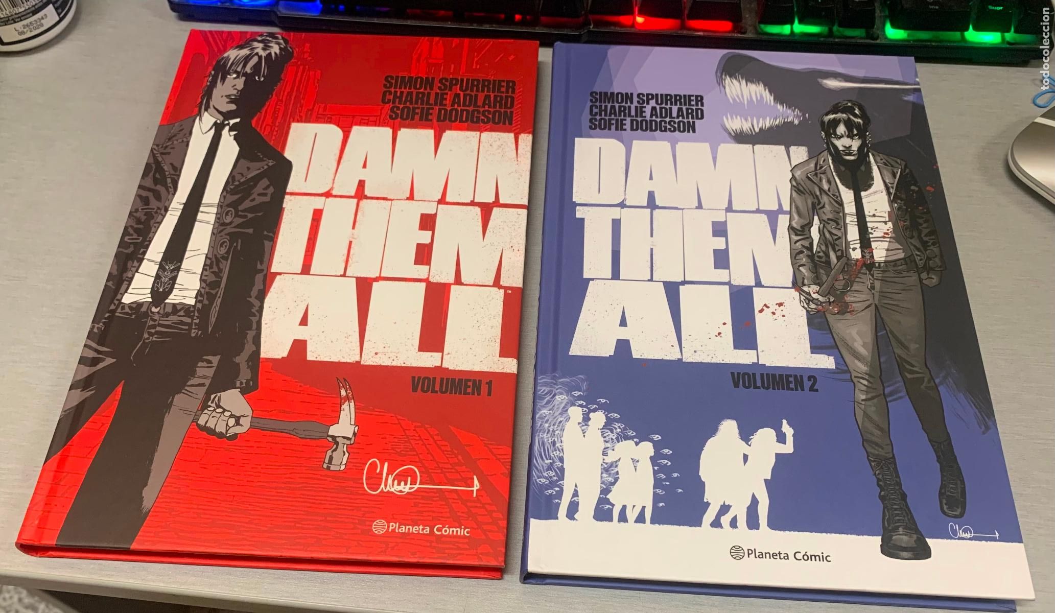C&oacute;mics: DAMN THEM ALL / COMPLETA 2 TOMOS / SIMON SPURRIER, CHARLIE ADLARD, SOFIE DODGSON / PLANETA 2024