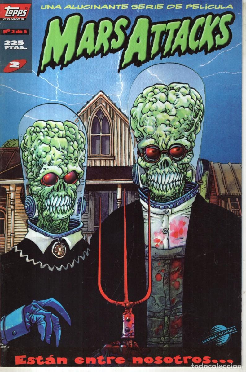 C&oacute;mics: MARS ATTACKS VOL. 1 N&ordm; 2 - PLANETA - ESTADO EXCELENTE