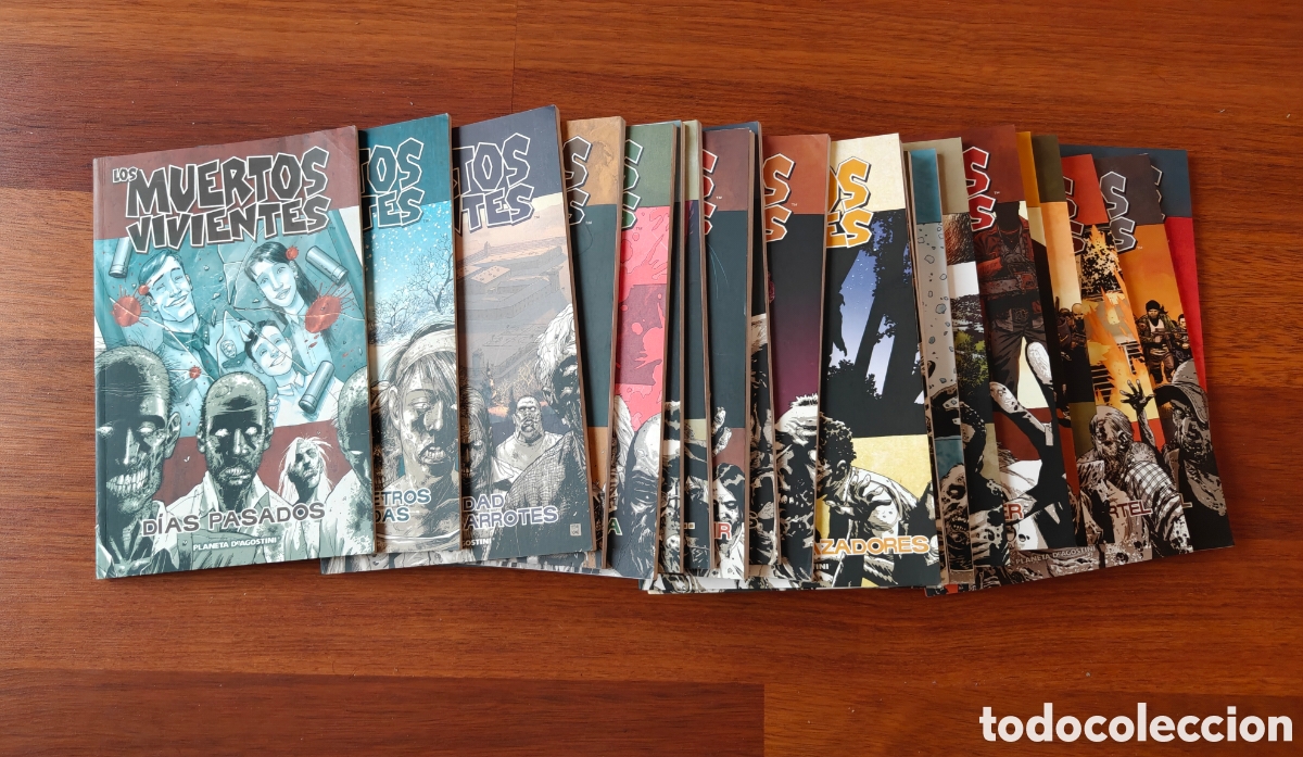 C&oacute;mics: Colecci&oacute;n Los Muertos Vivientes. The Walking Dead.&nbsp;Robert Kirkman. Del 1 al 22.