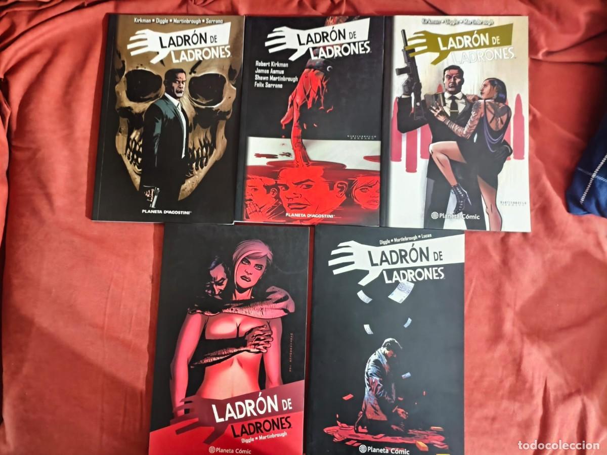 C&oacute;mics: Ladr&oacute;n de Ladrones lote Planeta tomos 2 3 4 5 y 6 - Robert Kirkman Nick Spencer Shawn Martinbrough