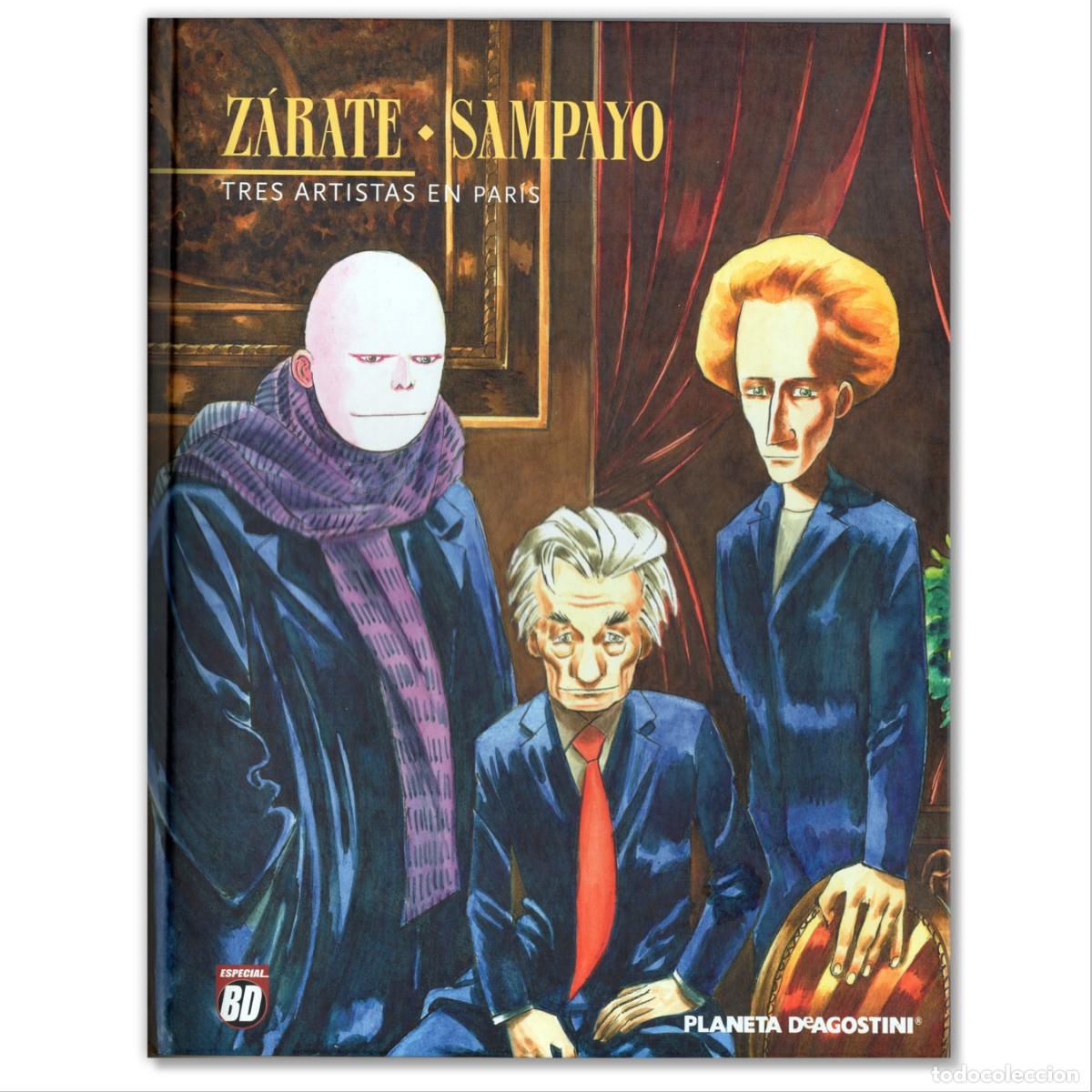 C&oacute;mics: TRES ARTISTAS EN PAR&Iacute;S Z&aacute;rate, Sampayo