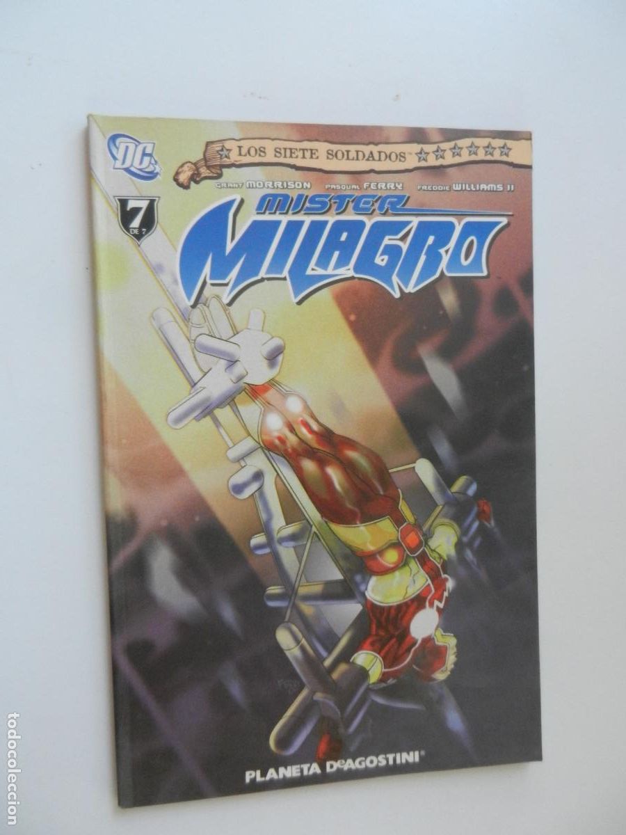 C&oacute;mics: LOS SIETE SOLDADOS - MISTER MILAGRO N&ordm; 7 - PLANETA -2006