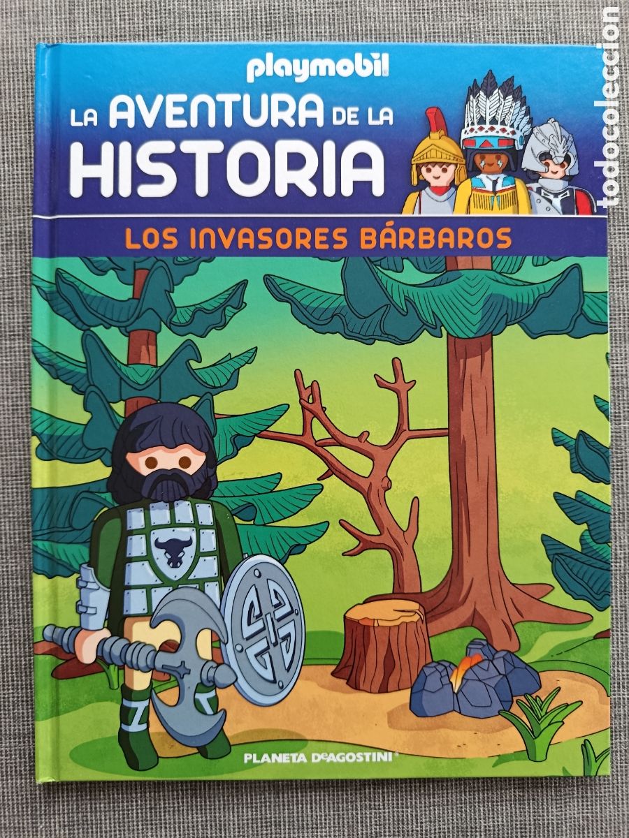 C&oacute;mics: La aventura de la historia. Los invasores b&aacute;rbaros.