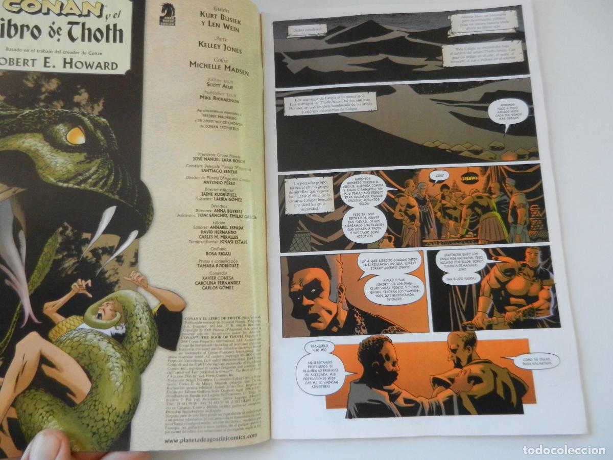 C&oacute;mics: CONAN Y EL LIBROM DE THOTH - 4 DE 4 FORUM -PLANETA 2008 - Foto 2