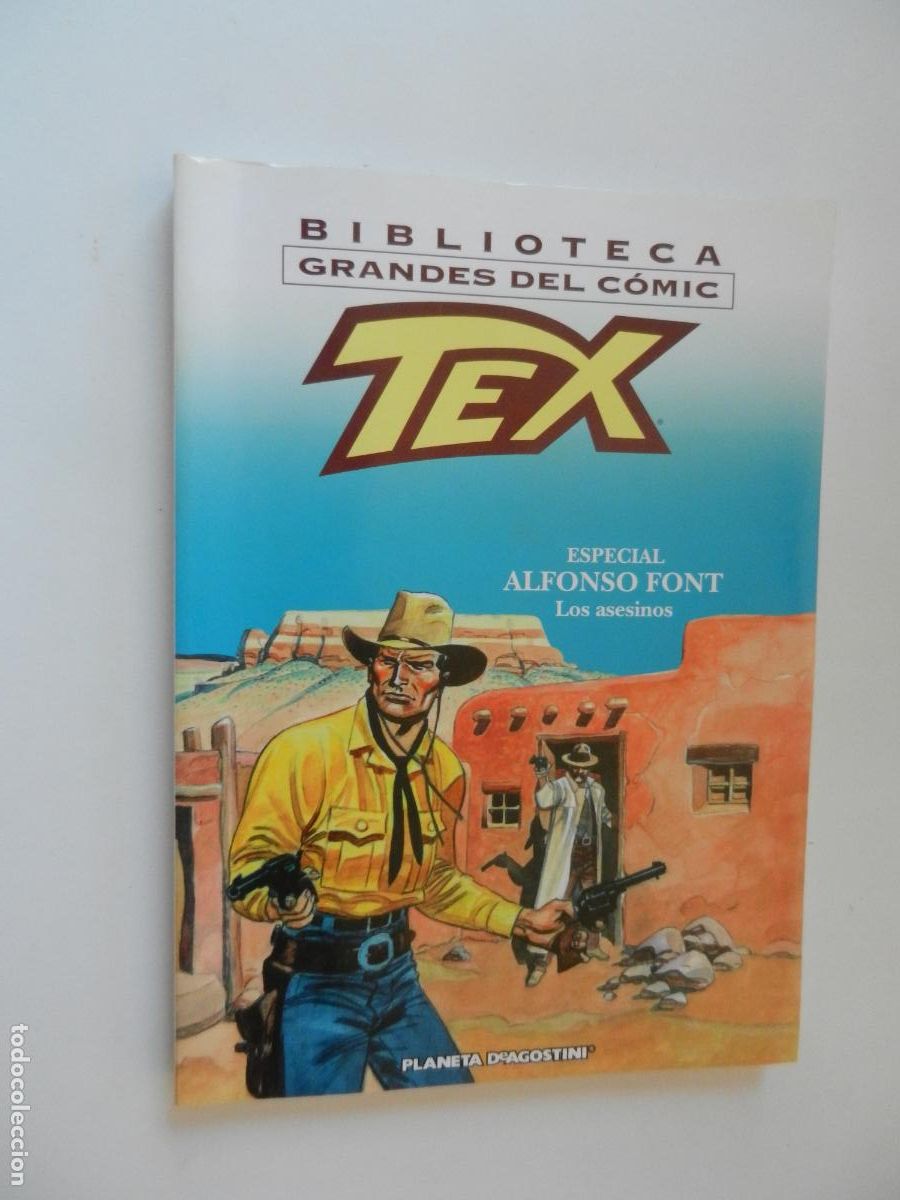 C&oacute;mics: TEX BIBLIOTECA GRANDES DEL COMIC - ESPECIAL ALFONSO FONT - LOS ASESINOS - PLANETA - 2004