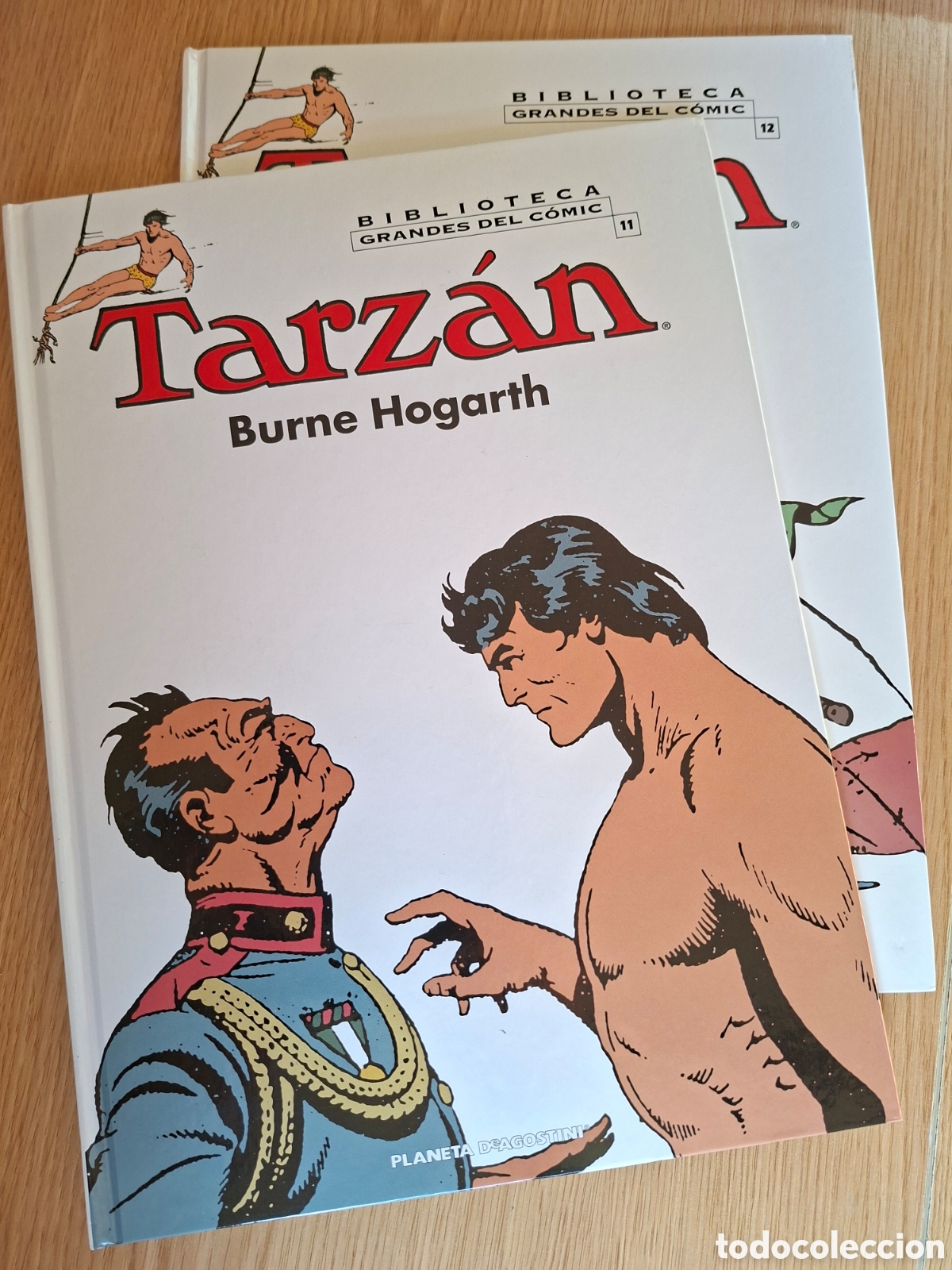 C&oacute;mics: TARZAN, BIBLIOTECA GRANDES DEL COMIC, 2 volumenes, el 11 y el 12
