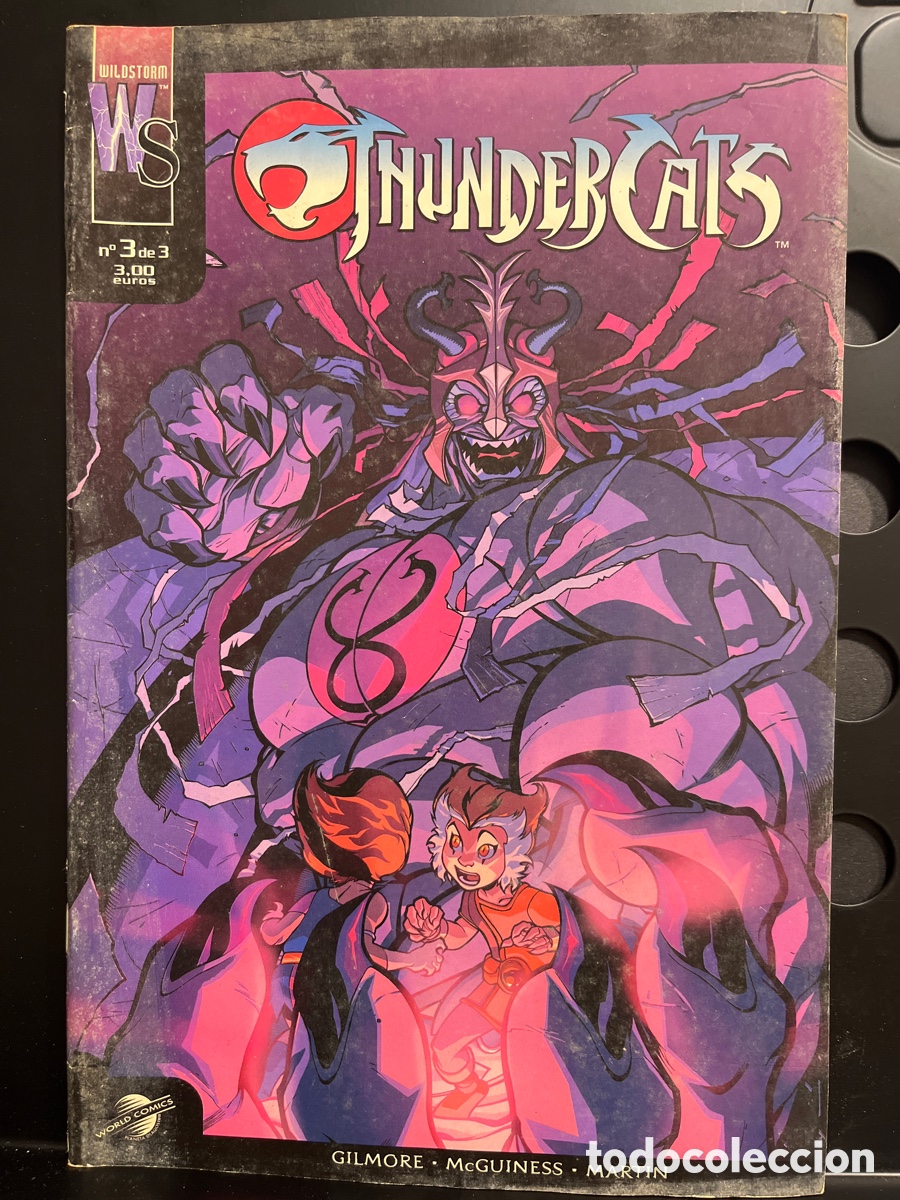 C&oacute;mics: THUNDERCATS N.3 WILDSTORM WORLD COMICS TOP COW ( 2004 )