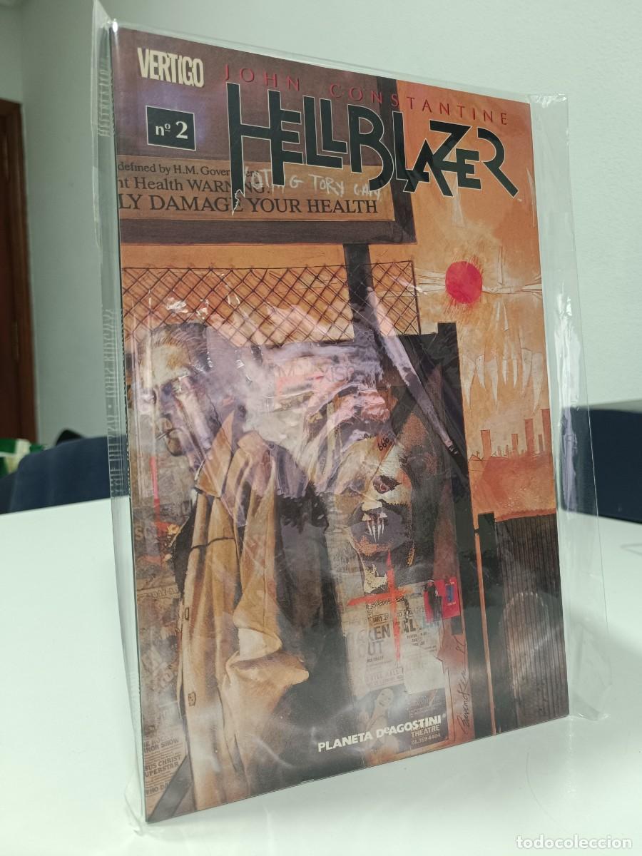 C&oacute;mics: HELLBLAZER NUMERO 2 PLANETA VERTIGO COMICS LA PEGATINA ESTA EN LA FUNDA PROTECTORA