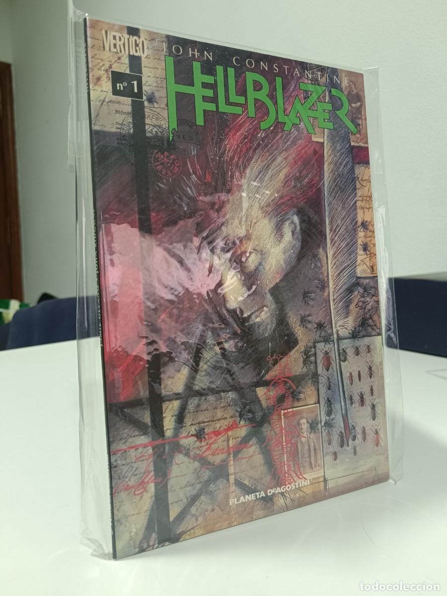 C&oacute;mics: HELLBLAZER NUMERO 1 PLANETA VERTIGO COMICS LA PEGATINA ESTA EN LA FUNDA PROTECTORA
