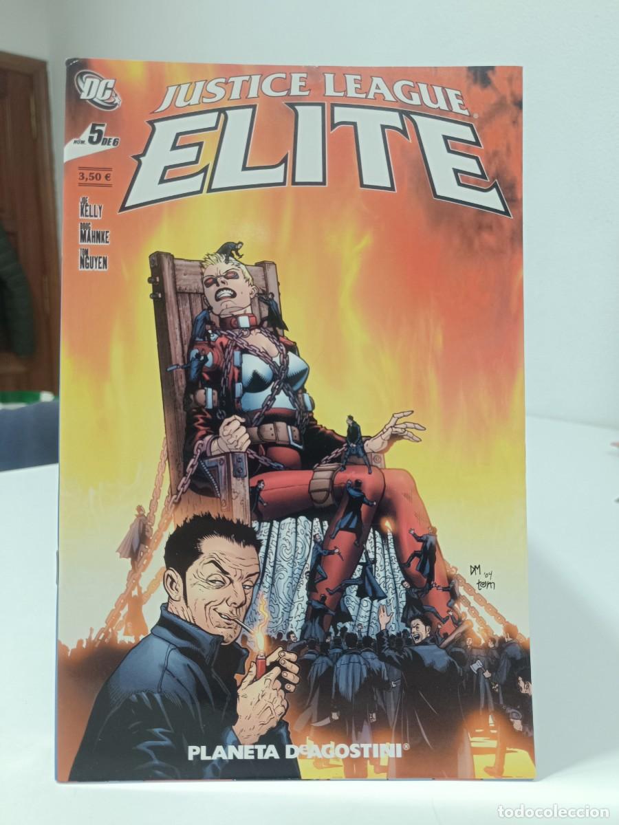 C&oacute;mics: JUSTICE LEAGUE ELITE N&ordm; 5 - GRAPA PLANETA - MUY BUEN ESTADO