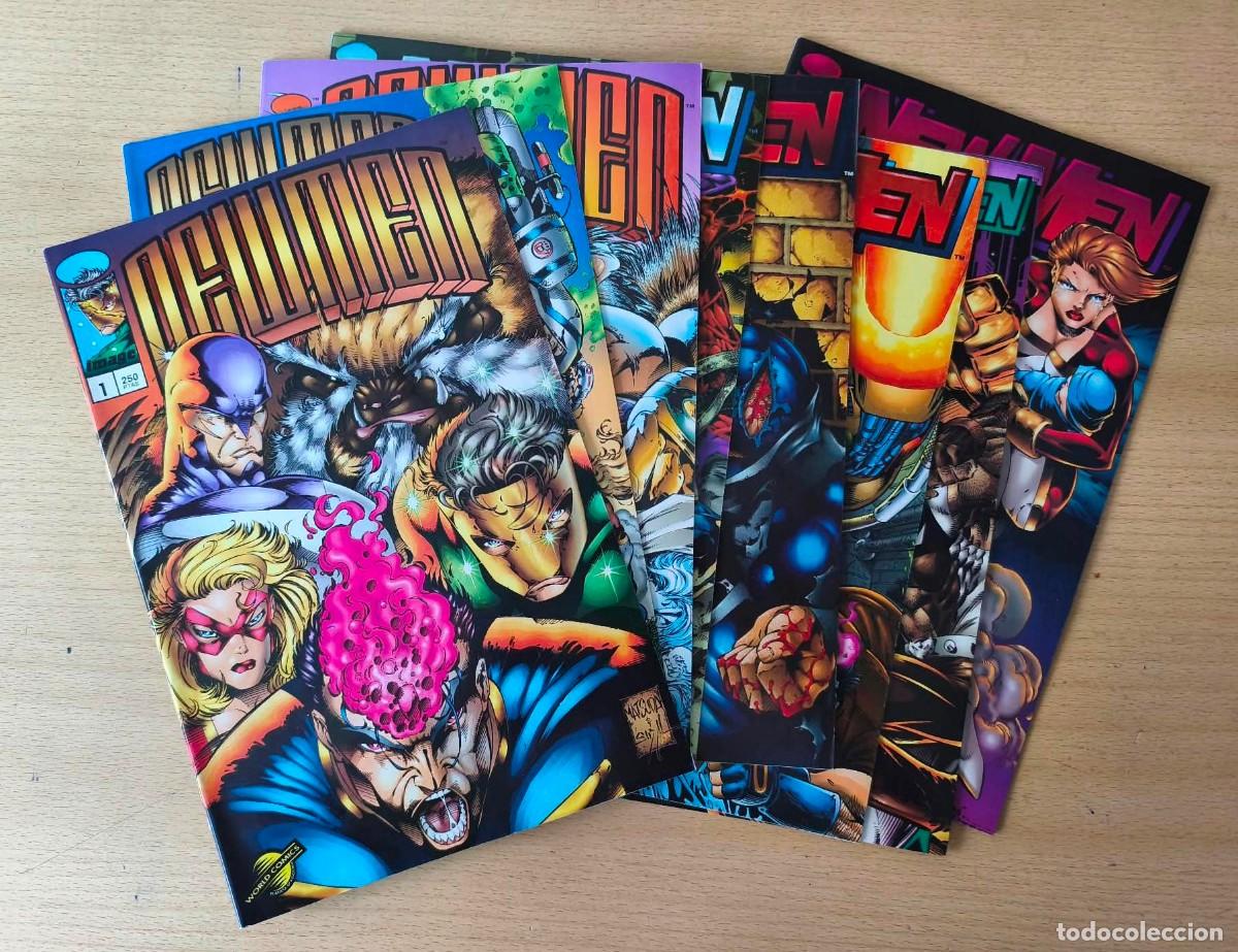 C&oacute;mics: NEW MEN - PLANETA-DEAGOSTINI / COLECCI&Oacute;N COMPLETA (8 N&Uacute;MEROS)