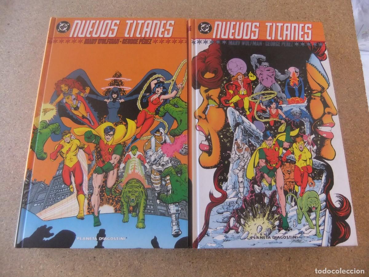 C&oacute;mics: NUEVOS TITANES 2 TOMOS TAPA DURA COMPLETA PLANETA