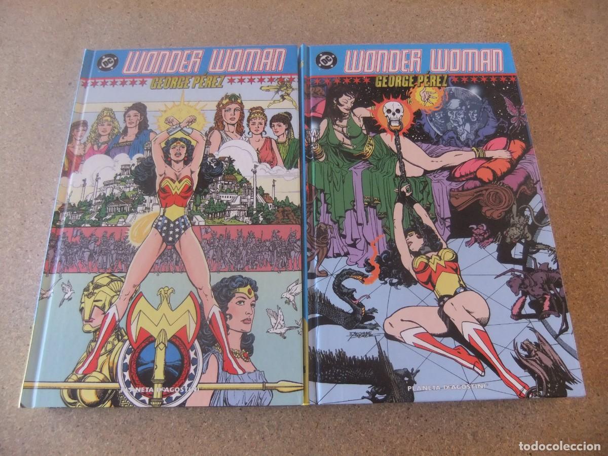 C&oacute;mics: WONDER WOMAN 2 TOMOS TAPA DURA COMPLETA PLANETA