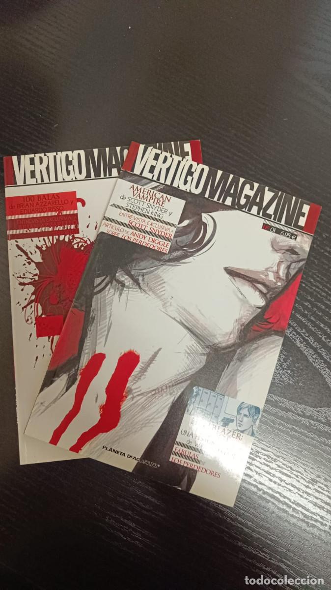 C&oacute;mics: Lote V&eacute;rtigo Magazine n&deg;1-2 (Planeta, 2010). Con American Vampire, Hellblazer, F&aacute;bulas...