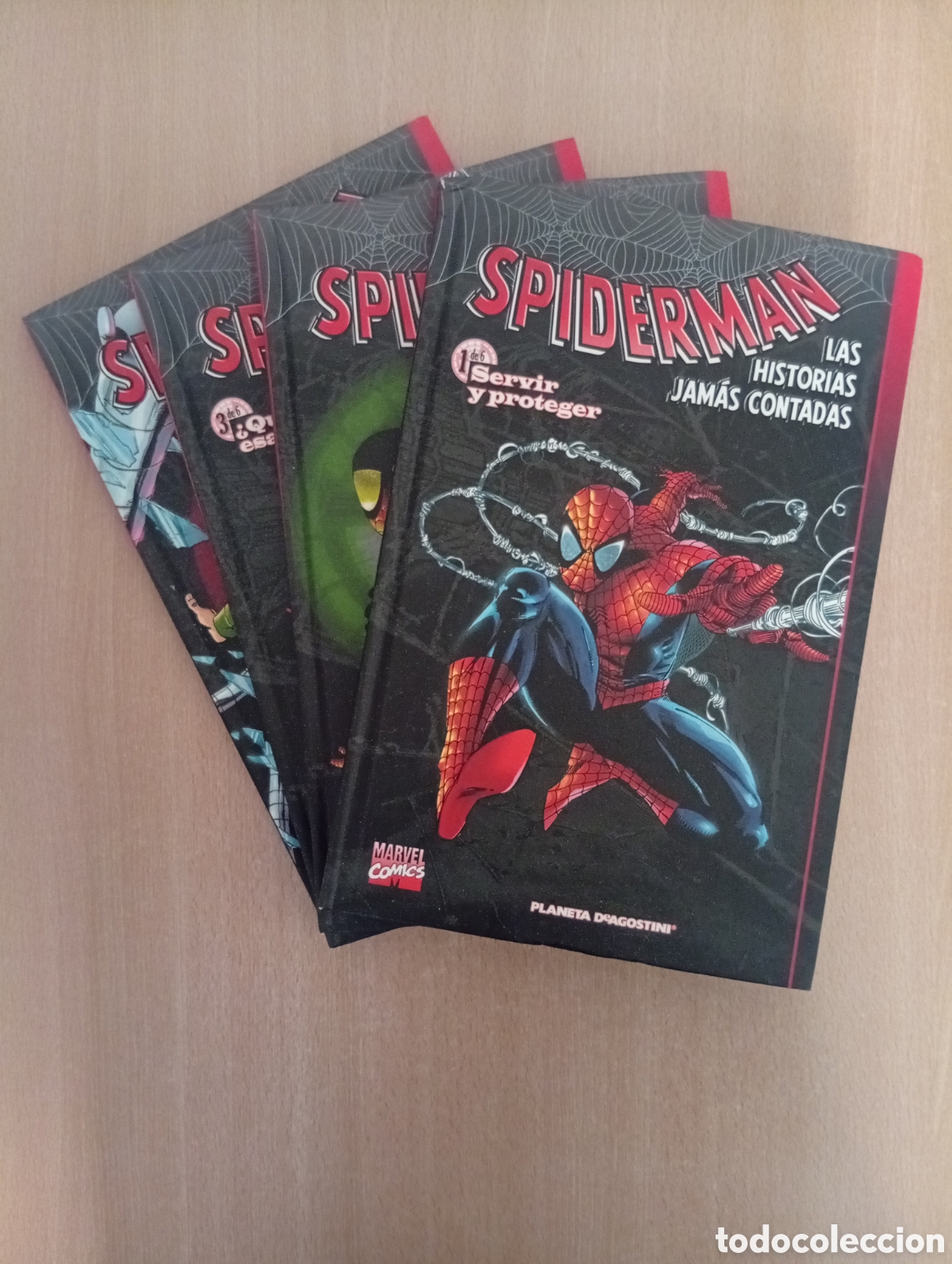 C&oacute;mics: SPIDERMAN. LAS HISTORIAS JAM&Aacute;S CONTADAS. N&ordm; 1-2-3-4