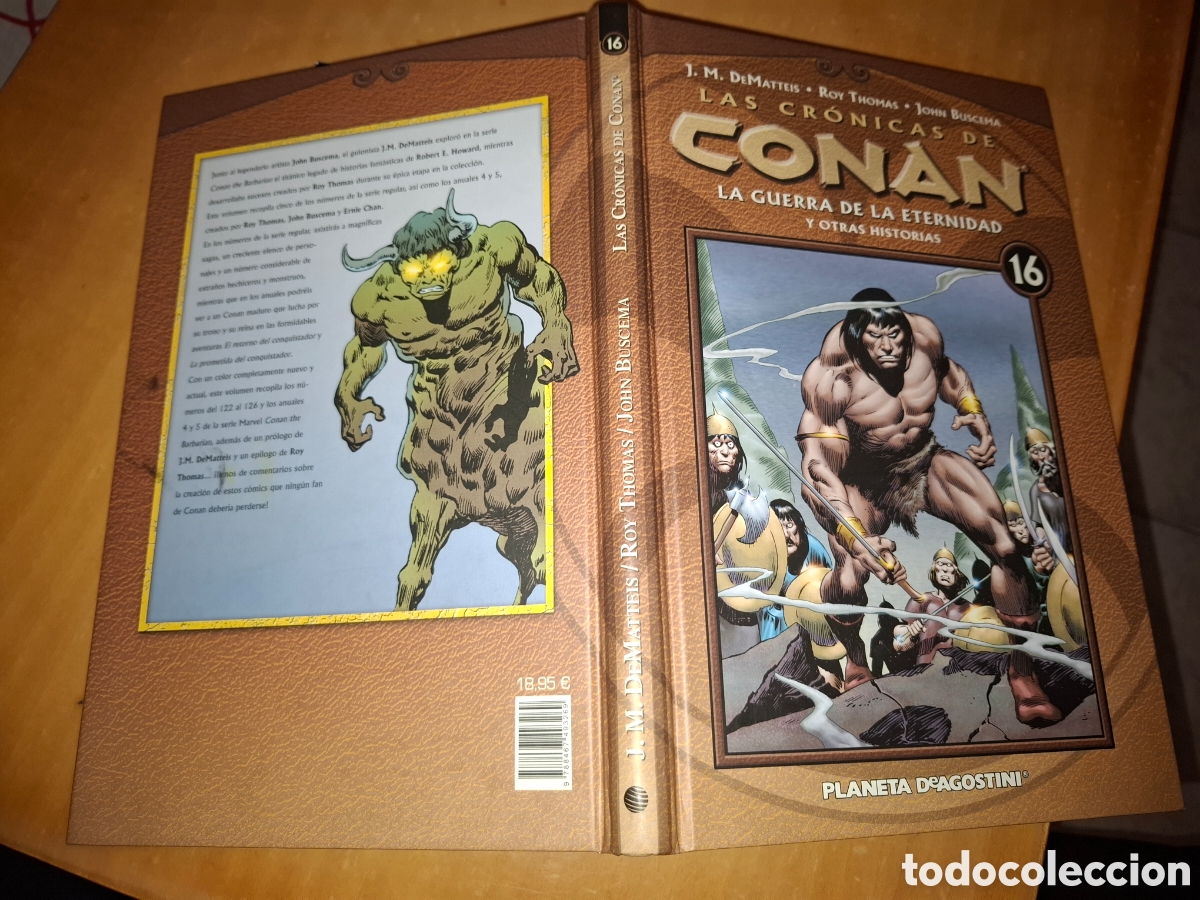 C&oacute;mics: Las cr&oacute;nicas de Conan 16 , La guerra de la eternidad - Foto 2