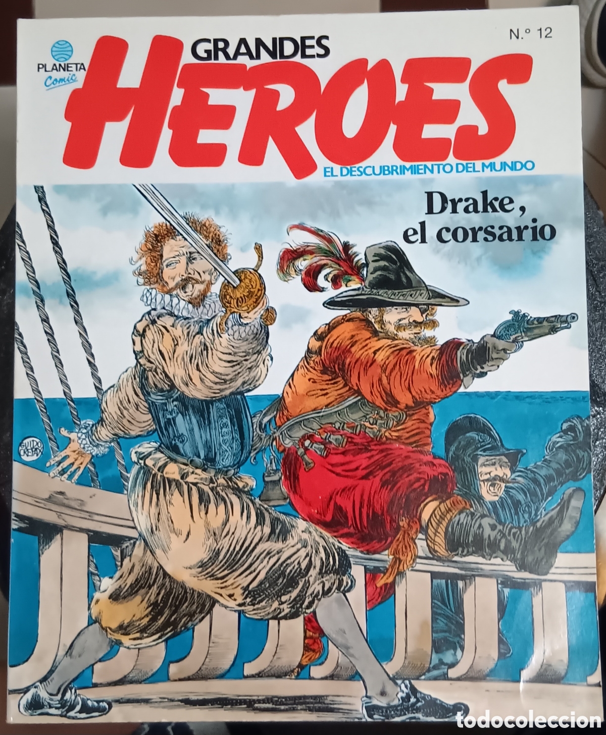 C&oacute;mics: TEBEOS-COMICS GOYO ● GRANDES HEROES 12 ● GUIDO CREPAX ● PLANETA ● AA99 X0224 ●