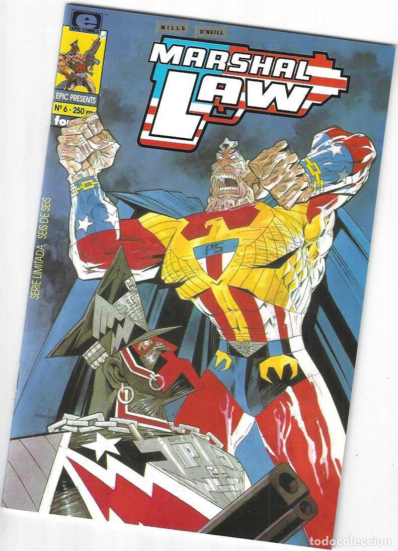 C&oacute;mics: MARSHAL LAW 5 - GRAPA PLANETA - BUEN ESTADO