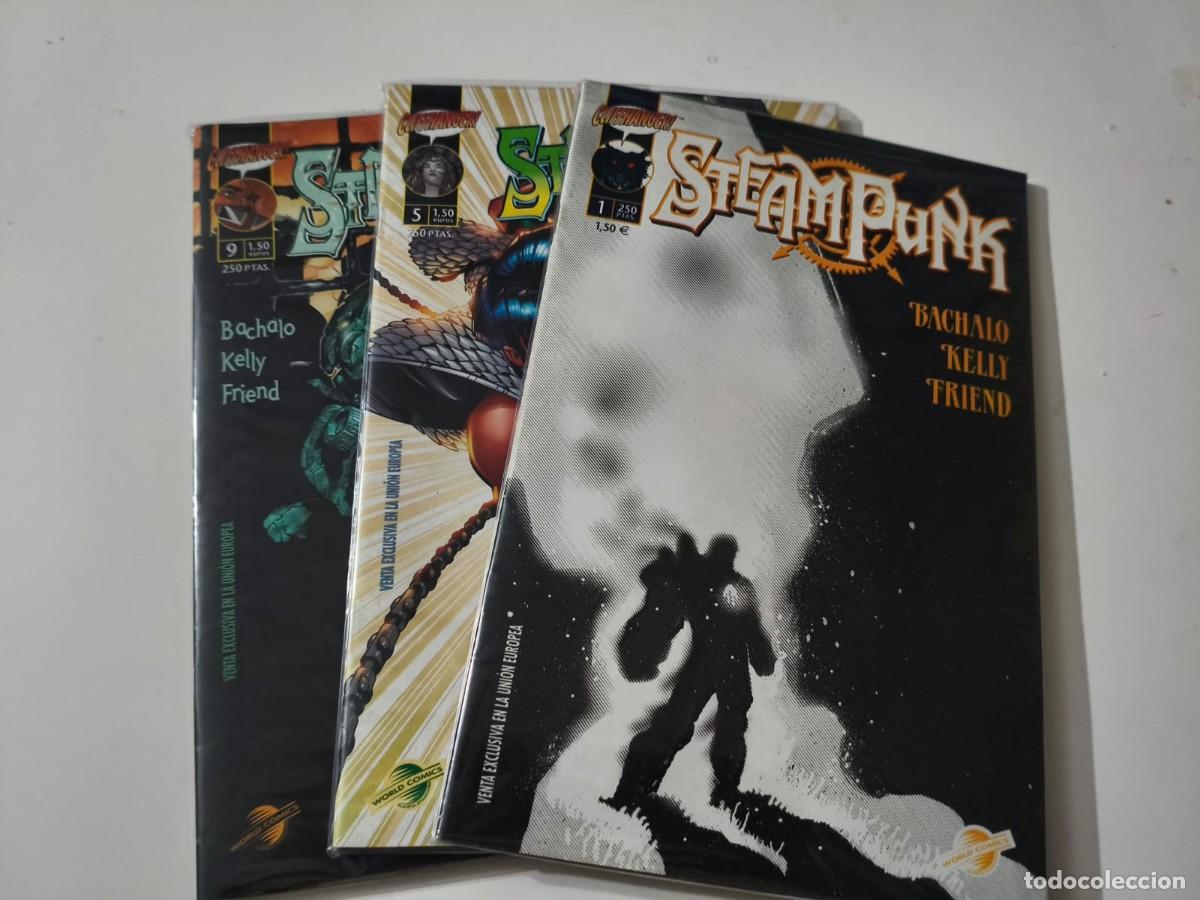 C&oacute;mics: Steampunk Completa 13 n&uacute;meros - Chris Bachalo Joe Kelly - World Comics Planeta