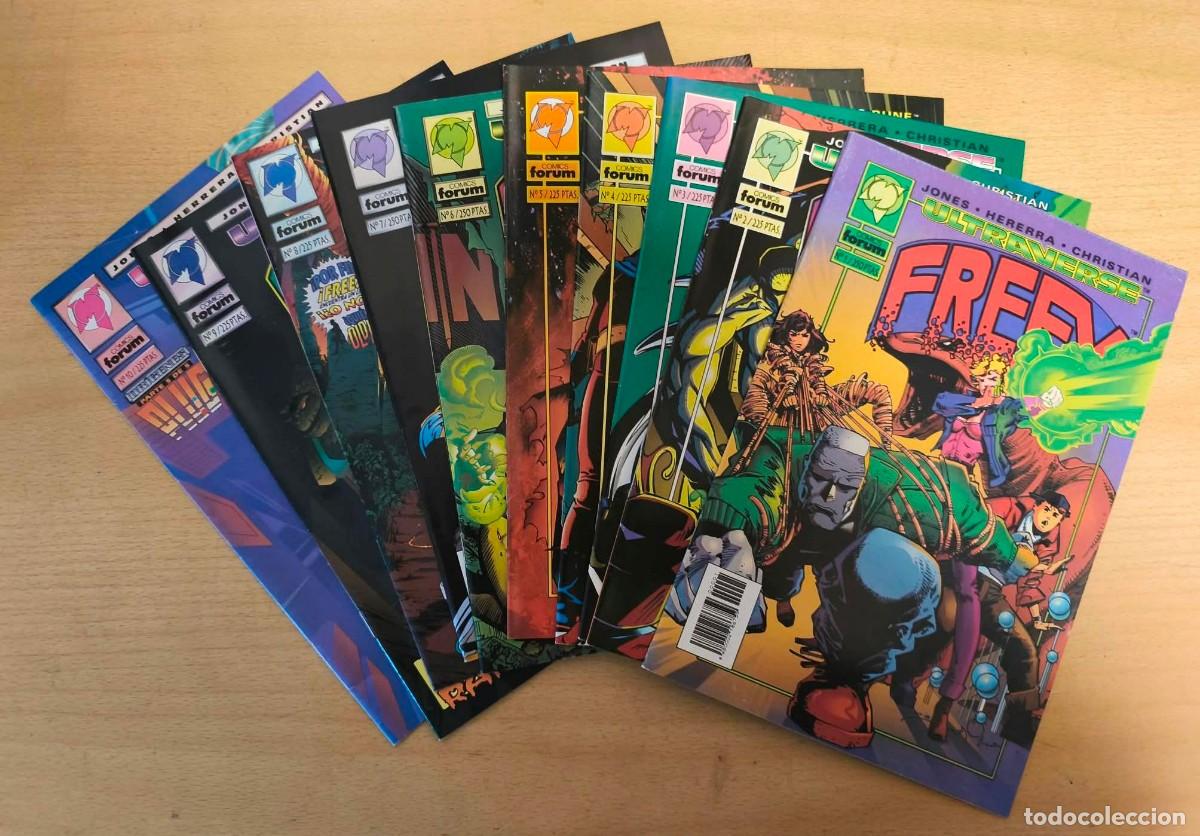 C&oacute;mics: FREEX - PLANETA-DEAGOSTINI / COLECCI&Oacute;N COMPLETA (10 N&Uacute;MEROS)