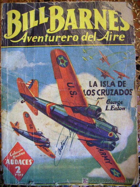 C&oacute;mics: bill barnes, el aventurero del aire 1944 n&ordm; 20 original - Foto 1