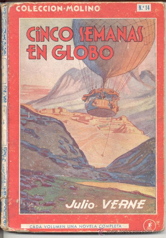 C&oacute;mics: CINCO SEMANAS EN GLOBO COLECCION MOLINO N&ordm; 14 - Foto 1