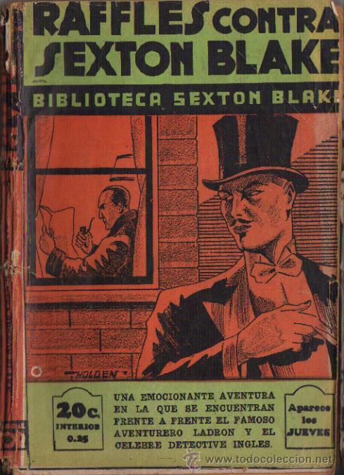 C&oacute;mics: SEXTON BLAKE, Rafles contra Sexton Blake n&ordm;408 - Foto 1